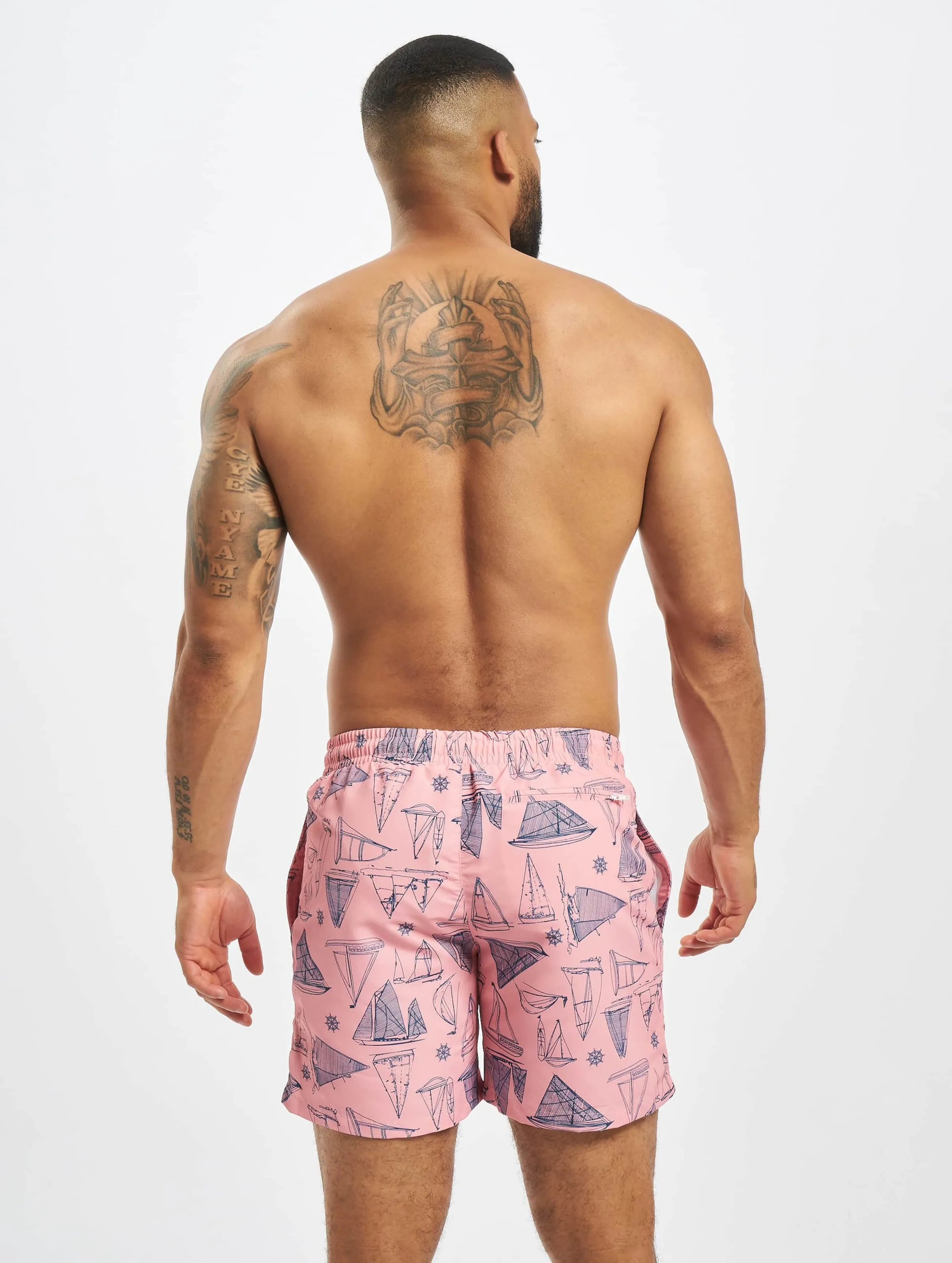 Urban Classics Urban Classics Pattern  Swim Trunks